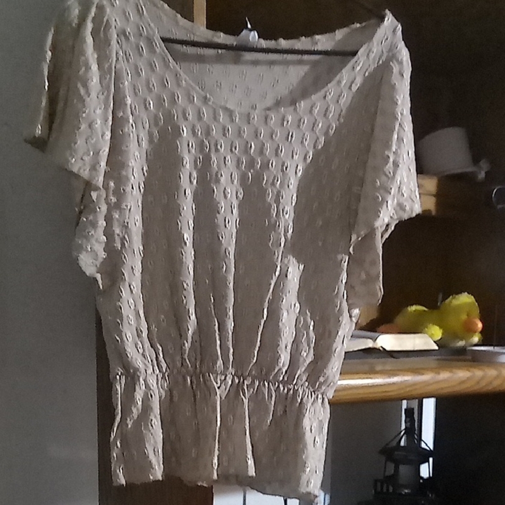 Chic Cream Blouse for Women